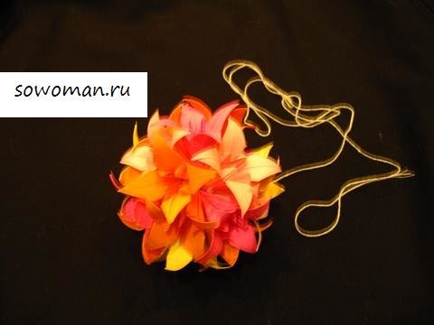 кусудама лилия kusudama_liliya