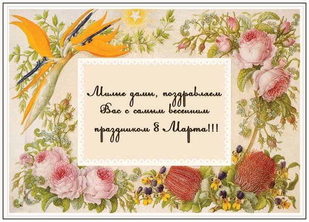 С 8 марта!
